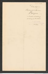 k.k. naturhistorisches Hofmuseum, Intendanzakten 1885-1896 (Hauer), Aktenzahl Z.613/1890, Seite 2